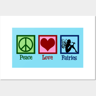 Peace Love Fairies Posters and Art